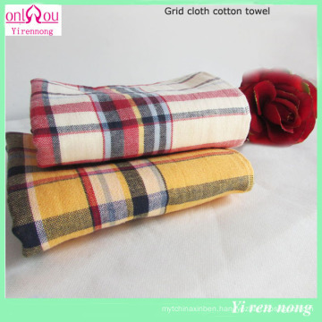 England Style Plaid Printed Cotton Towel